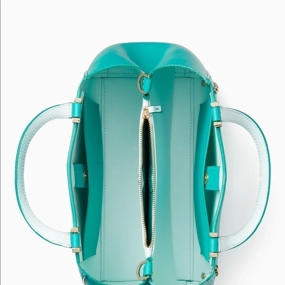 Kate Spade Atoll Tiffany Blue Romily Rivet Bag